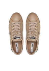 Liu Jo Sneakersy Silvia 97 BF4019 PX143 Beżowy. Kolor: beżowy. Materiał: skóra #3