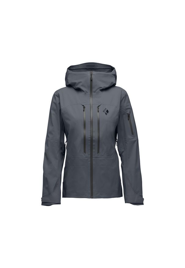Damska kurtka narciarska Black Diamond Recon LT Stretch. Kolor: szary. Sezon: zima. Sport: narciarstwo