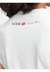 Guess Spodnie capri W6YB36 W4591 Czarny Slim Fit. Kolor: czarny. Materiał: wiskoza #2