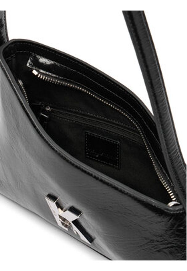 Karl Lagerfeld Jeans Torebka B1W30181 Czarny. Kolor: czarny. Materiał: skórzane