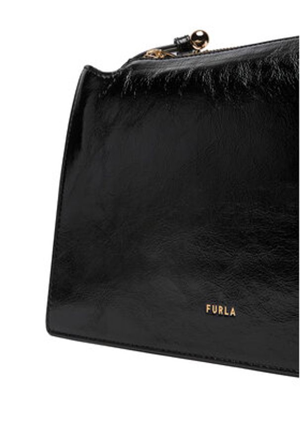 Furla Torebka Nuvola S WB01275 BX4100 CN O6000 Czarny. Kolor: czarny. Materiał: skórzane