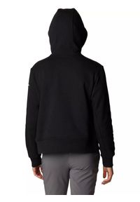 columbia - Bluza turystyczna damska Columbia Lodge Hoodie z kapturem. Typ kołnierza: kaptur. Kolor: czarny, szary, wielokolorowy. Materiał: materiał. Styl: sportowy. Sport: turystyka piesza