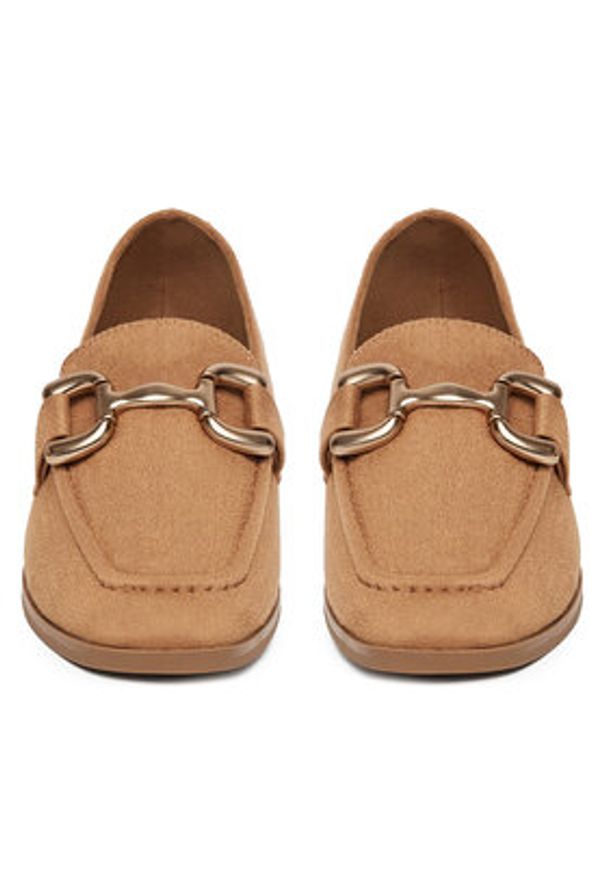 DeeZee Loafersy RD2 Brązowy. Kolor: brązowy. Materiał: materiał