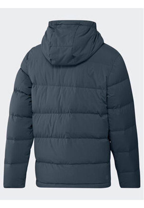 Adidas - adidas Kurtka puchowa Helionic Down IK3176 Niebieski Regular Fit. Kolor: niebieski. Materiał: syntetyk