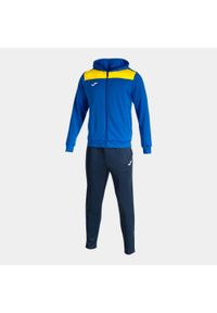 Dres Joma Phoenix II. Kolor: wielokolorowy, niebieski, żółty. Materiał: dresówka. Sport: piłka nożna, fitness #1