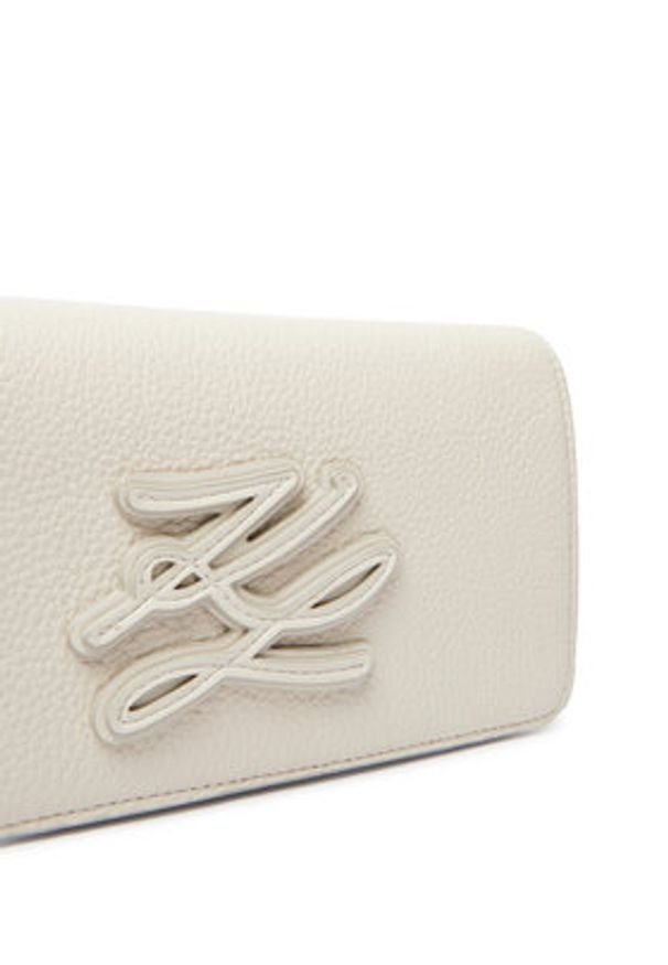 Karl Lagerfeld - KARL LAGERFELD Torebka B2W30272 Biały. Kolor: biały. Materiał: skórzane