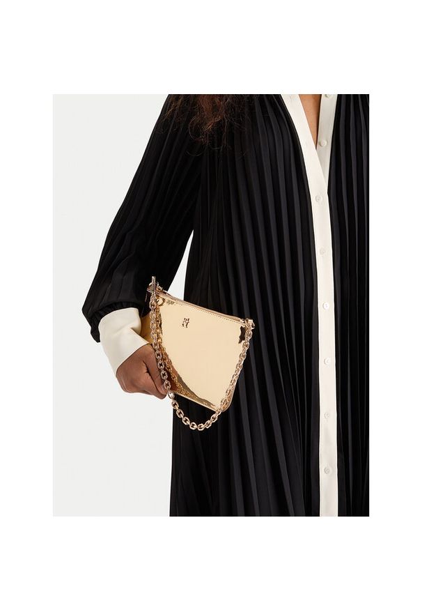 TOMMY HILFIGER - Torebka Tommy Hilfiger. Kolor: złoty