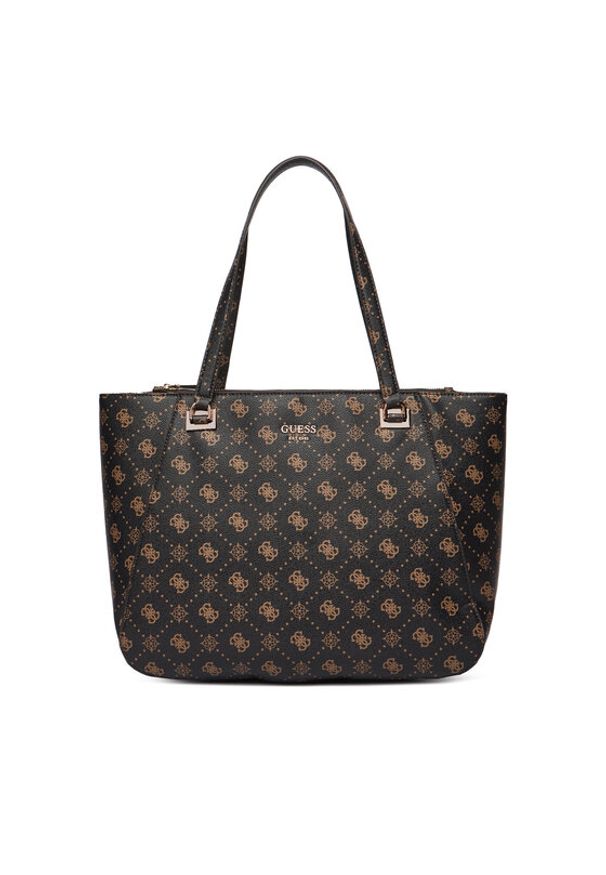 Guess Torebka Calebra Travel TWLP95 36024 Brązowy. Kolor: brązowy. Materiał: skórzane