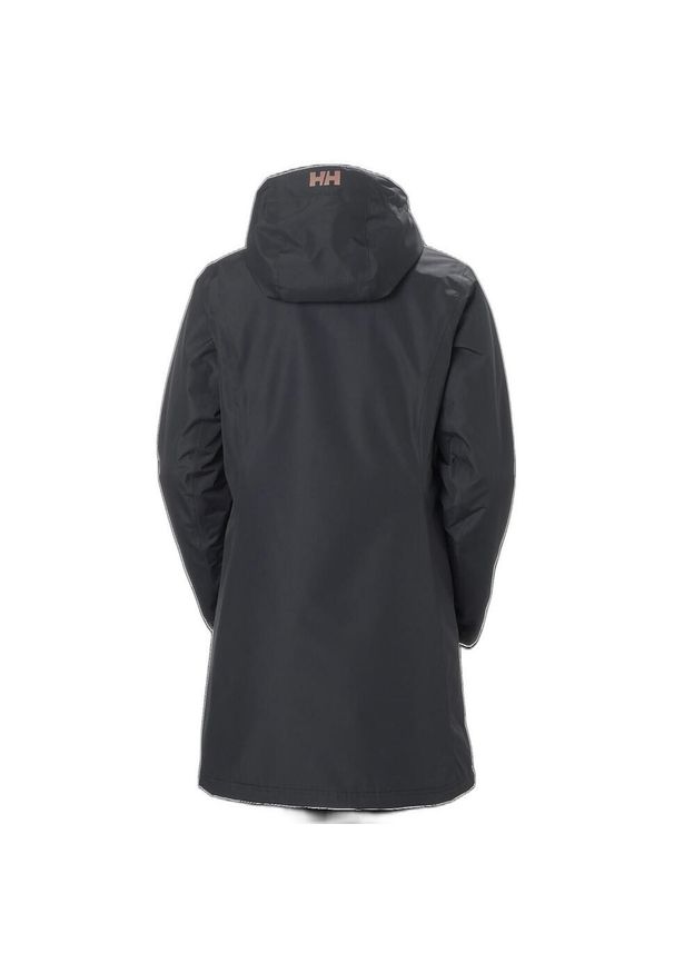 Damska kurtka wodoodporna Helly Hansen long belfast winter. Kolor: wielokolorowy, czarny, szary, brązowy. Sezon: zima