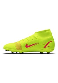 Buty piłkarskie Nike Mercurial Superfly 8 Club Mg M CV0852-760 żółte żółte. Kolor: żółty. Materiał: syntetyk. Szerokość cholewki: normalna. Sport: piłka nożna #2