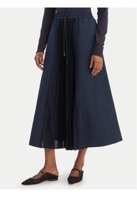 Weekend Max Mara Spódnica plisowana Folk 2615771011 Granatowy Regular Fit. Kolor: niebieski. Materiał: syntetyk #1