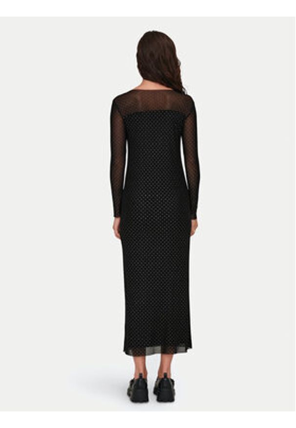 JDY Sukienka codzienna Elsa 15335584 Czarny Regular Fit. Okazja: na co dzień. Kolor: czarny. Materiał: syntetyk. Typ sukienki: proste. Styl: casual