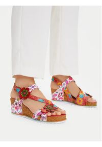 Laura Vita Sandały Bonito 27 Czerwony. Kolor: czerwony. Materiał: skóra #5