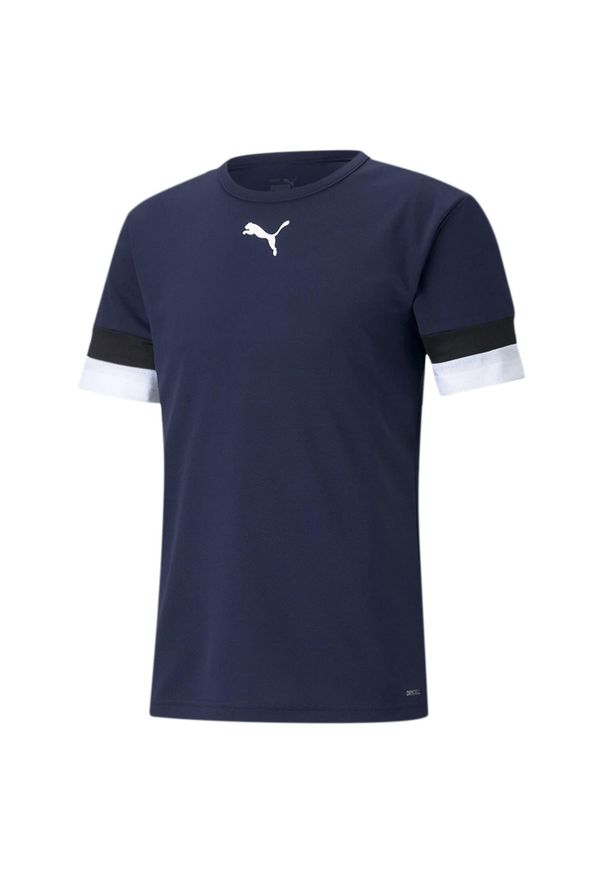 Puma - Męska Koszulka TeamRISE. Kolor: niebieski