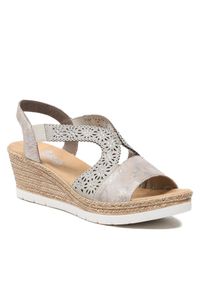 Sandały Rieker. Kolor: szary #1