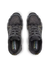 skechers - Skechers Sneakersy Max Protect 237303/BKCC Szary. Kolor: szary. Materiał: skóra #5