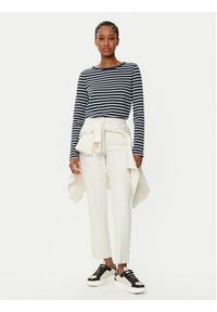 Weekend Max Mara Bluzka Erasmo 2515941061 Granatowy Regular Fit. Kolor: niebieski. Materiał: bawełna #4