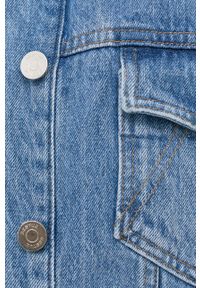 GESTUZ - Gestuz kurtka jeansowa Dena damska przejściowa. Okazja: na co dzień. Kolor: niebieski. Materiał: jeans. Styl: casual