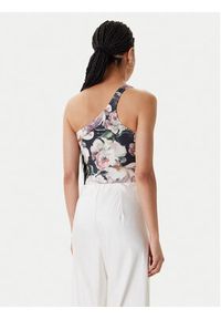 NORMA KAMALI Body KK125XPL027670 Kolorowy Slim Fit. Materiał: syntetyk. Wzór: kolorowy #5