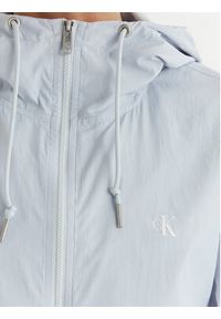 Calvin Klein Jeans Wiatrówka Essential LV047F507G Błękitny Regular Fit. Kolor: niebieski. Materiał: syntetyk #4