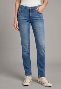 Damskie Spodnie Jeansowe Mustang Style Rebecca Slim Denim Blue 1016989 5000 682 #1
