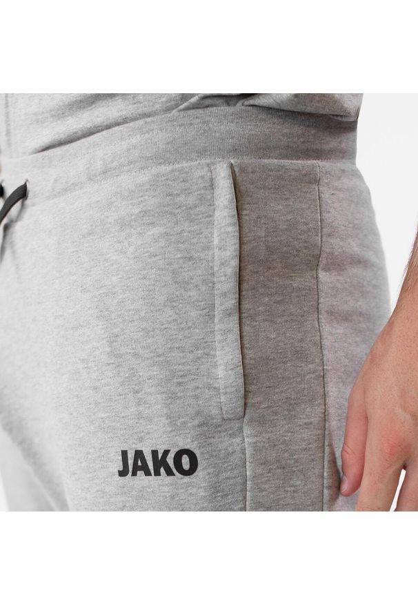 Spodnie dresowe dla dzieci Jako jogging Base. Kolor: szary. Materiał: dresówka. Sport: bieganie