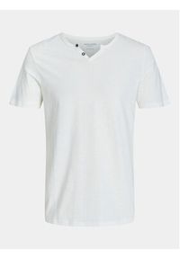 Jack & Jones - Jack&Jones T-Shirt Split 12164972 Biały Standard Fit. Kolor: biały. Materiał: bawełna #6