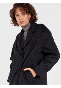 Calvin Klein Płaszcz wełniany K20K204629 Szary Regular Fit. Kolor: szary. Materiał: wełna #5