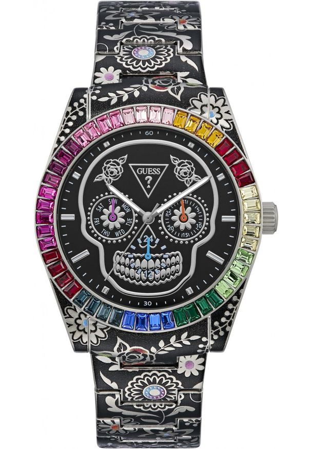 Zegarek męski Guess GW0962G1 czarny. Kolor: czarny