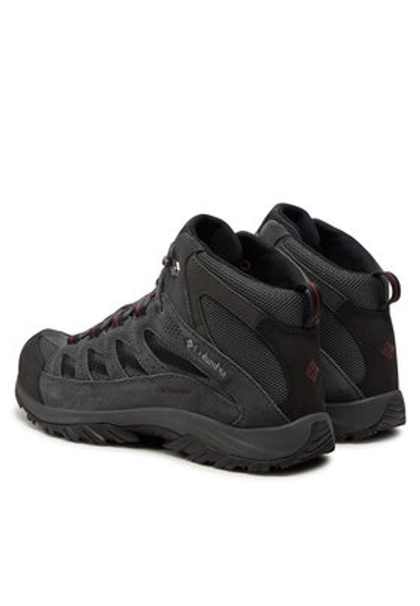 columbia - Columbia Trekkingi Crestwood Mid Waterproof 2100641 Szary. Kolor: szary. Materiał: materiał. Sport: turystyka piesza
