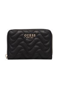 Guess - GUESS Czarny portfel damski Melisandra. Kolor: czarny. Materiał: skóra ekologiczna #3