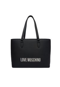 Love Moschino - LOVE MOSCHINO Torebka JC4190PP1OKD000B Czarny. Kolor: czarny. Materiał: skórzane #4