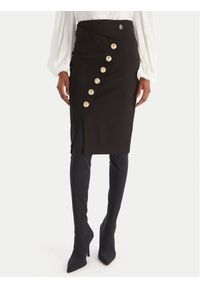 Babylon Spódnica ołówkowa S00609 Czarny Regular Fit. Kolor: czarny. Materiał: syntetyk