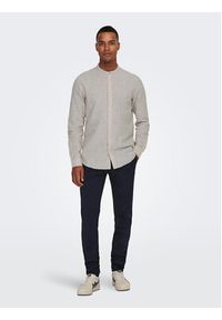 Only & Sons Chinosy 22026326 Granatowy Slim Tapered Fit. Kolor: niebieski. Materiał: syntetyk #7