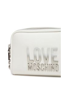 Love Moschino - LOVE MOSCHINO Torebka JC4255PP0MKD0100 Biały. Kolor: biały. Materiał: skórzane #6