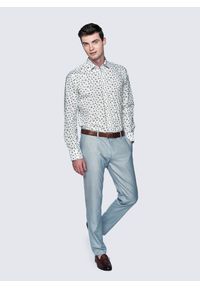 Pako Lorente - PAKO LORENTE – Błękitne spodnie męskie P23SF-WX-002-S-0. Kolor: niebieski. Materiał: poliester, wiskoza, elastan. Długość: długie #9