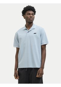 Jack & Jones - Jack&Jones Polo Pacer 12273303 Błękitny Regular Fit. Typ kołnierza: polo. Kolor: niebieski. Materiał: bawełna