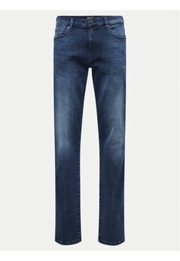 Only & Sons Jeansy 22032697 Granatowy Slim Fit. Kolor: niebieski