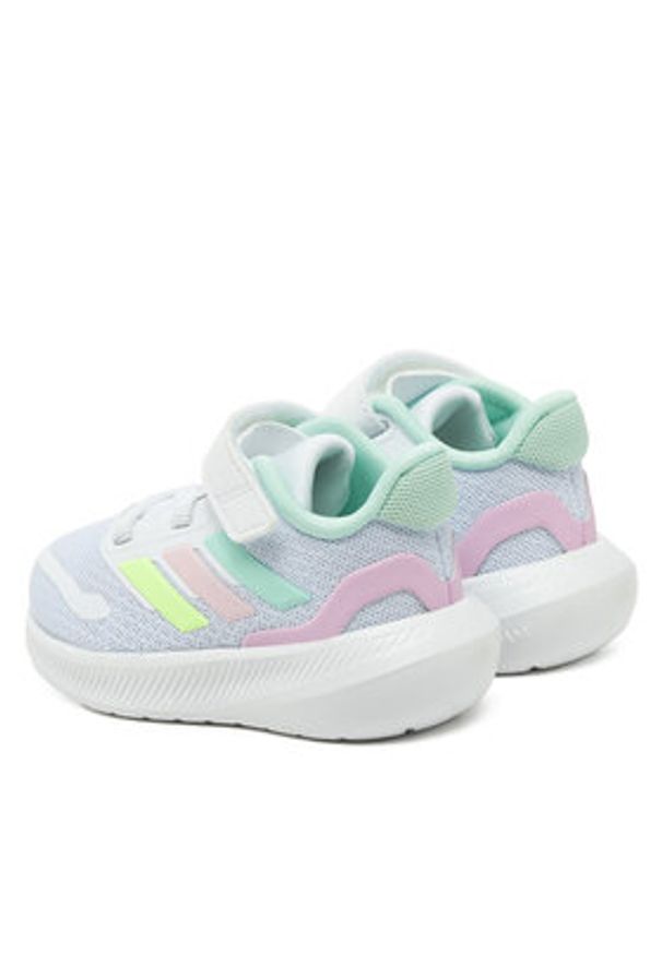 Adidas - adidas Sneakersy Runfalcon 5 Shoes Kids JP5158 Biały. Kolor: biały. Materiał: materiał
