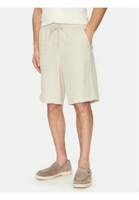 Guess Szorty materiałowe F5GD00 WH4J0 Zielony Regular Fit. Kolor: zielony. Materiał: bawełna #1