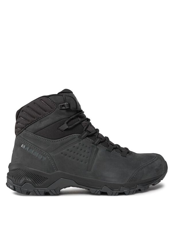 Trekkingi Mammut. Kolor: czarny. Technologia: Gore-Tex. Sport: turystyka piesza