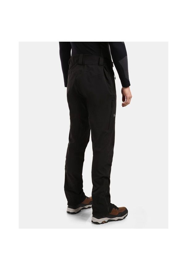 Wodoodporne spodnie Kilpi Mestalo. Kolor: czarny. Materiał: nylon. Sezon: lato. Sport: turystyka piesza