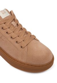 Hugo - HUGO Sneakersy Lyzz 50557844 Écru. Materiał: skóra, zamsz #6