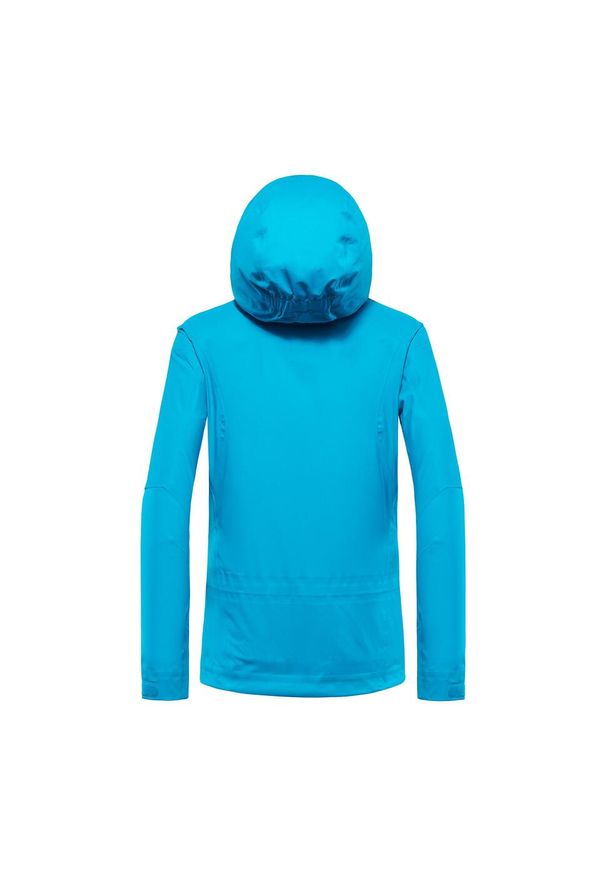 BLACK YAK - Kurtka turystyczna damska Blackyak HARIANA Gore-Tex przeciwdeszczowa. Kolor: niebieski. Technologia: Gore-Tex