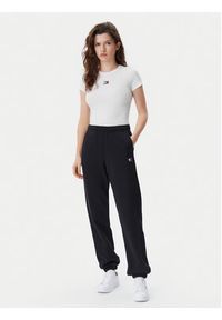 Tommy Jeans Spodnie dresowe Badge DW0DW20679 Czarny Regular Fit. Kolor: czarny. Materiał: bawełna #3