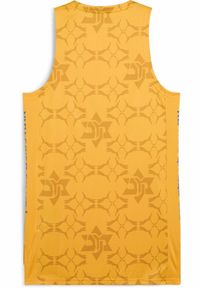 Puma - Męska koszykarska koszulka meczowa Maccabi PUMA Gold Fusion Yellow. Kolor: żółty