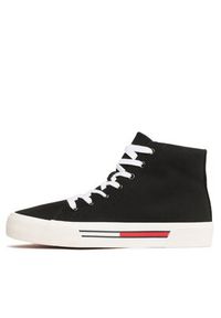 Tommy Jeans Sneakersy Mc EN0EN02087 Czarny. Kolor: czarny. Materiał: materiał #2