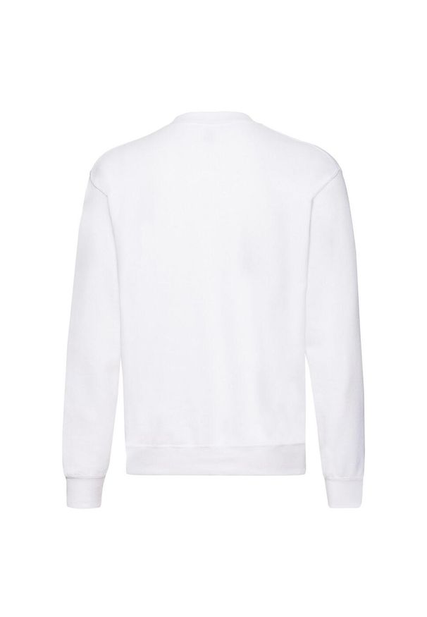 FRUIT OF THE LOOM - Klasyczna Bluza Rozpinana Unisex Dla Dorosłych. Kolor: biały