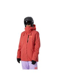 Kurtka Narciarska damska Helly Hansen W Powshot Jacket Poppy. Kolor: czerwony. Sport: narciarstwo