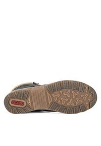 Rieker Trzewiki Z0121-00 Czarny. Kolor: czarny. Materiał: materiał #3